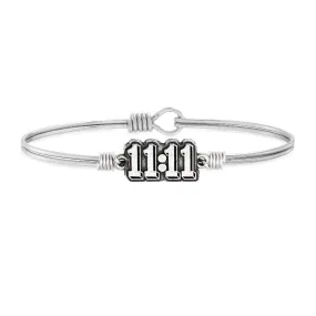 Stylish 11:11 Bangle Bracelet - Optimized E-Commerce Product Title