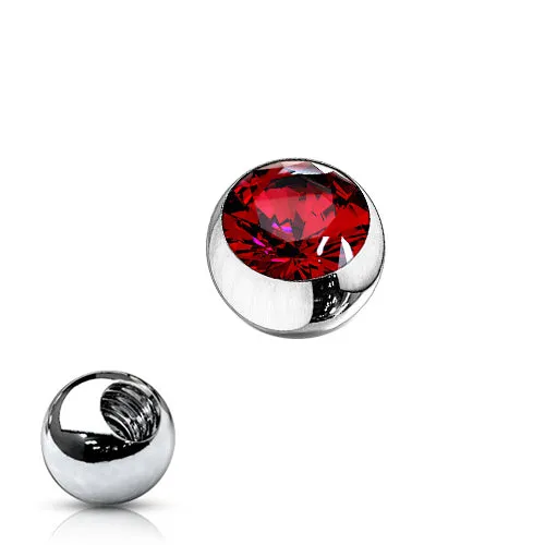 14g Gem Replacement Balls for Belly Rings