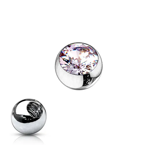 14g Gem Replacement Balls for Belly Rings