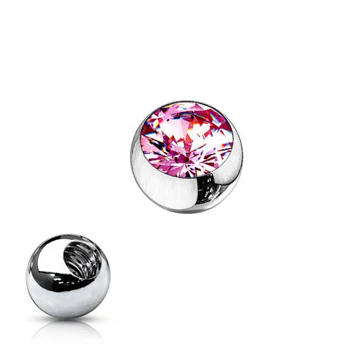 14g Gem Replacement Balls for Belly Rings