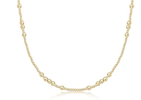 15" Choker Hope Unwritten - Gold