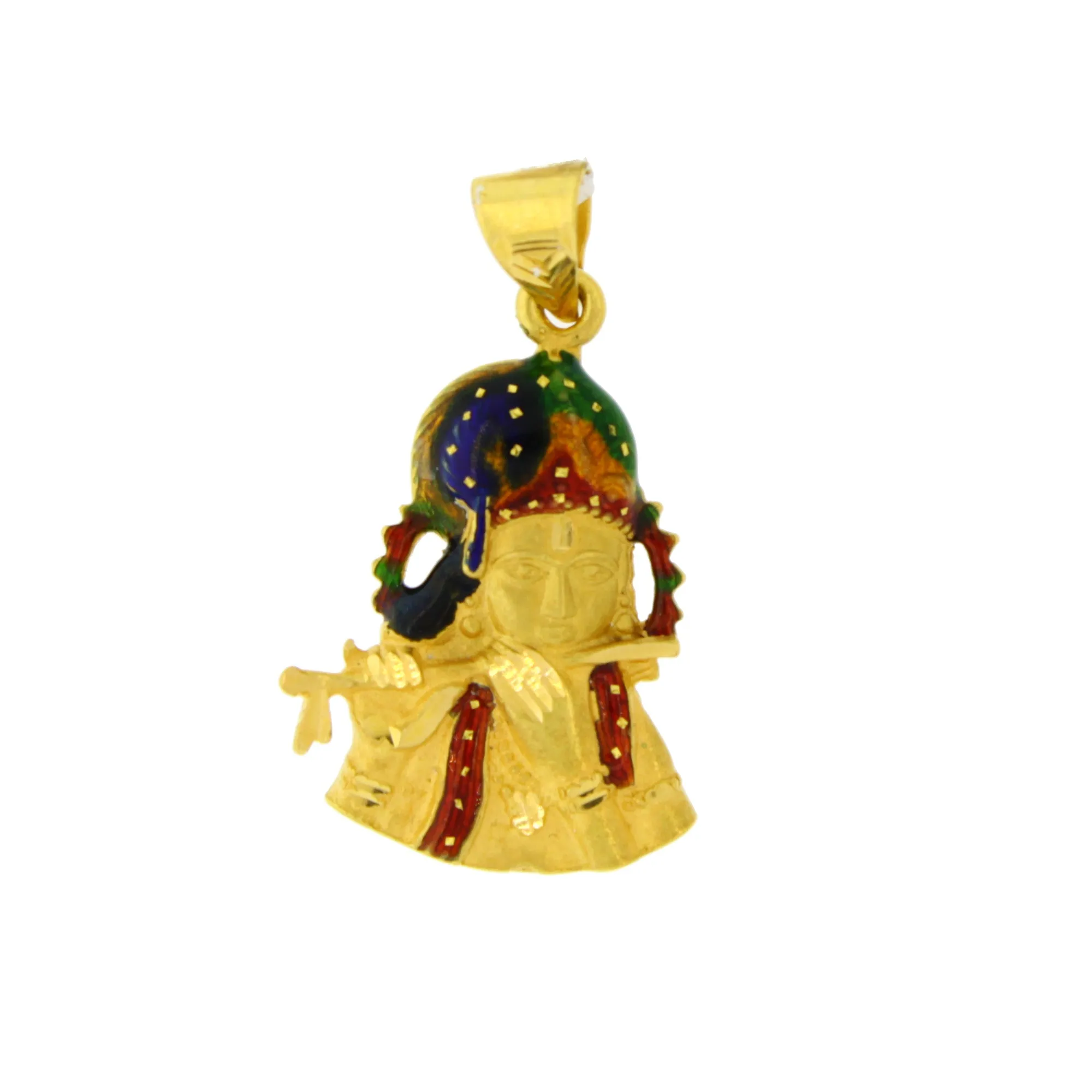 22k Krishna Pendant