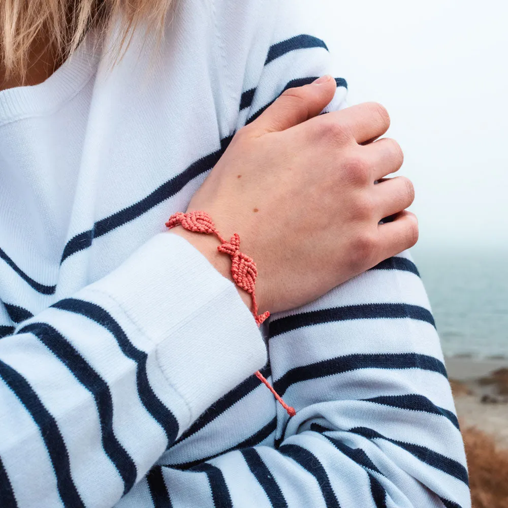 4 Fish Macrame Bracelets