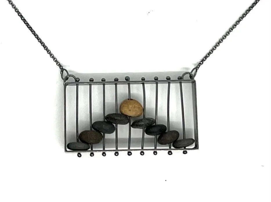 Abacus Rock Necklace