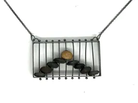 Abacus Rock Necklace