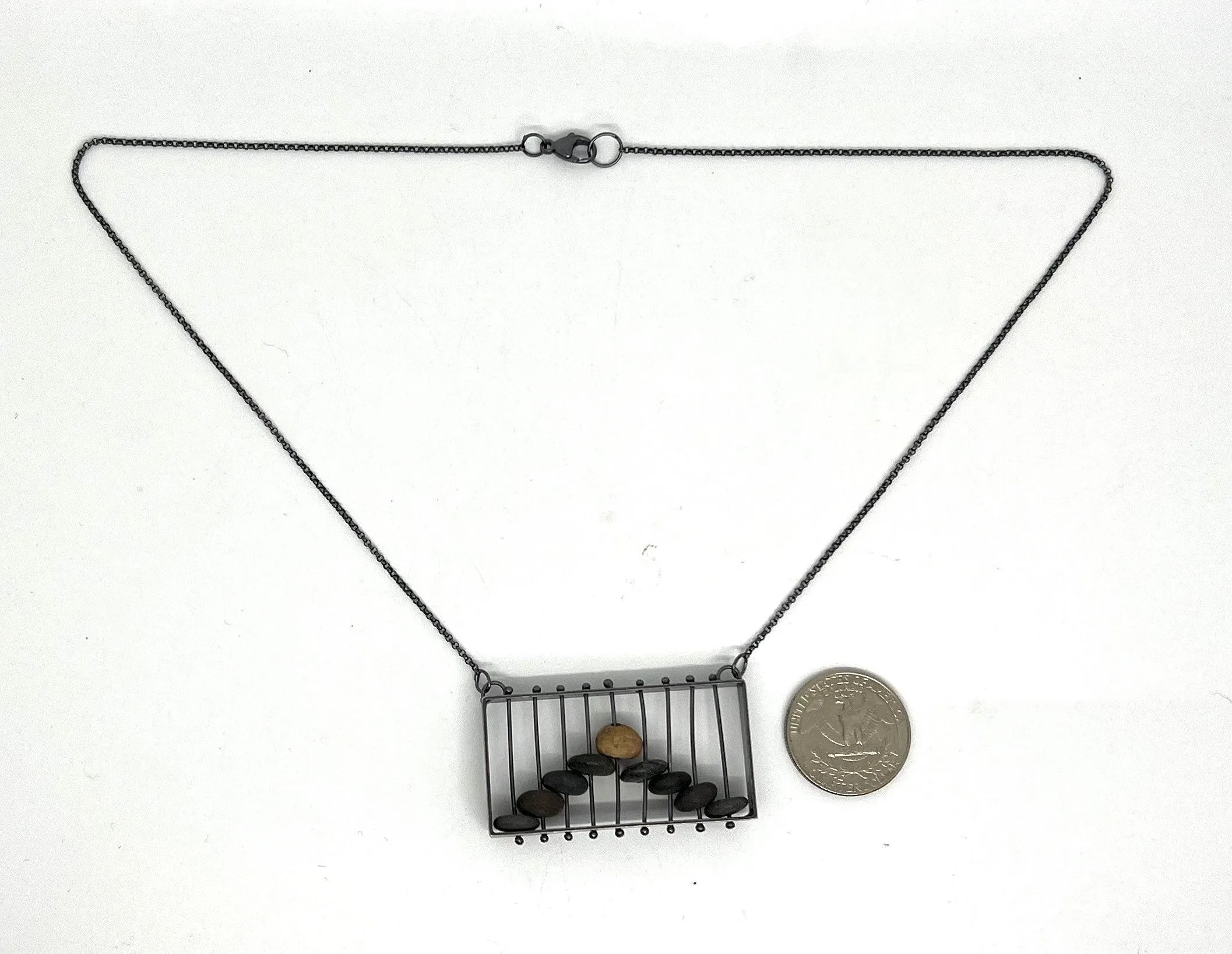 Abacus Rock Necklace