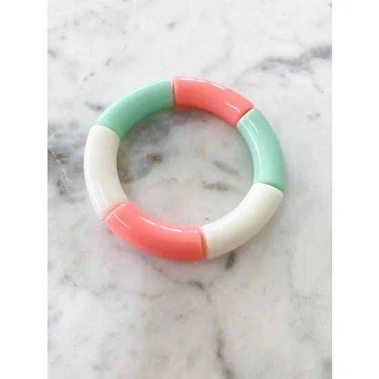 Acrylic Bamboo Bangle (7mm)