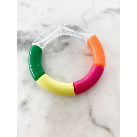 Acrylic Bamboo Bangle (7mm)