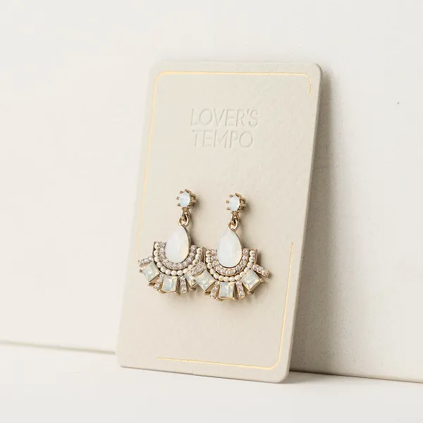 Allegro Fan Drop Earrings