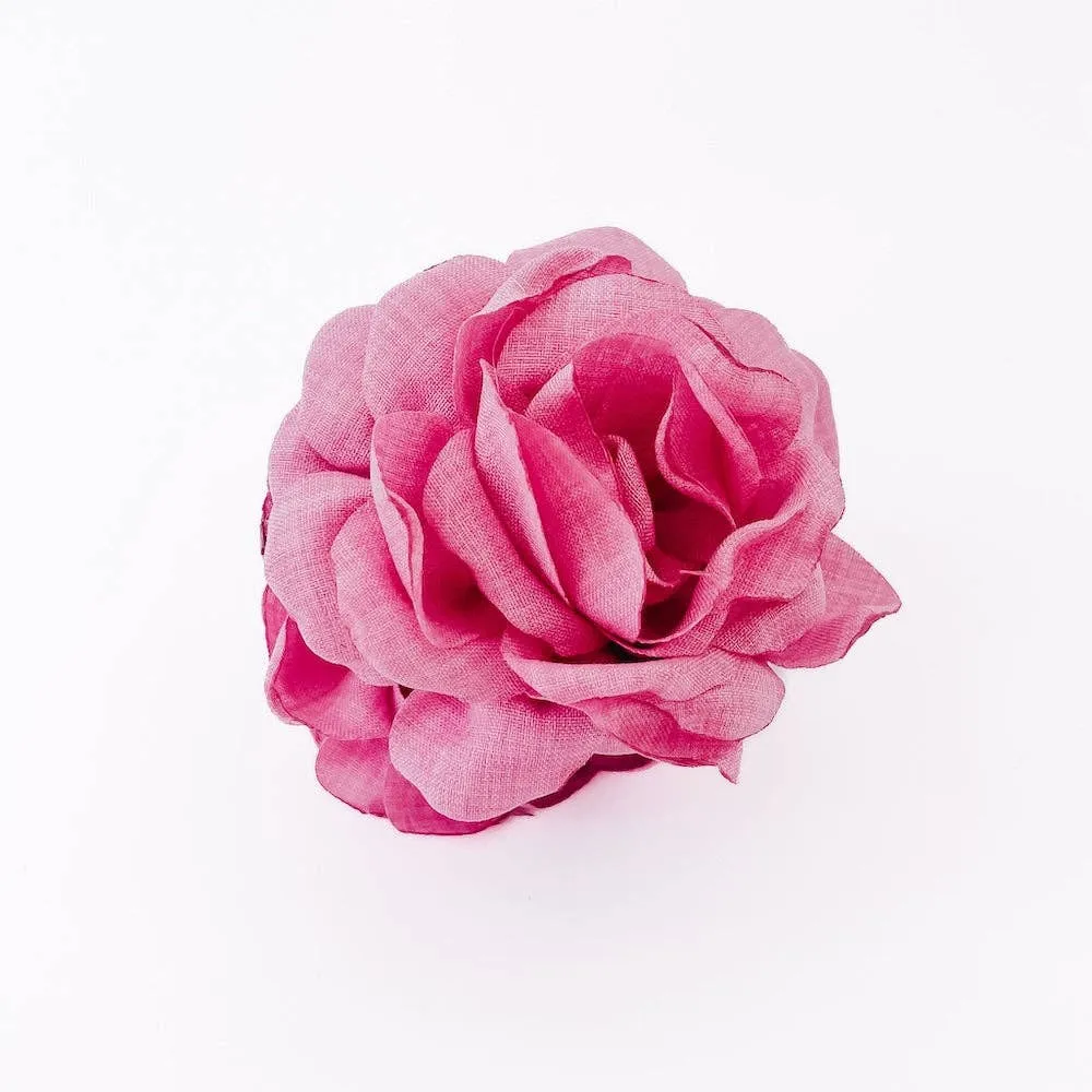 Blooming Rose Hair Claw Clip