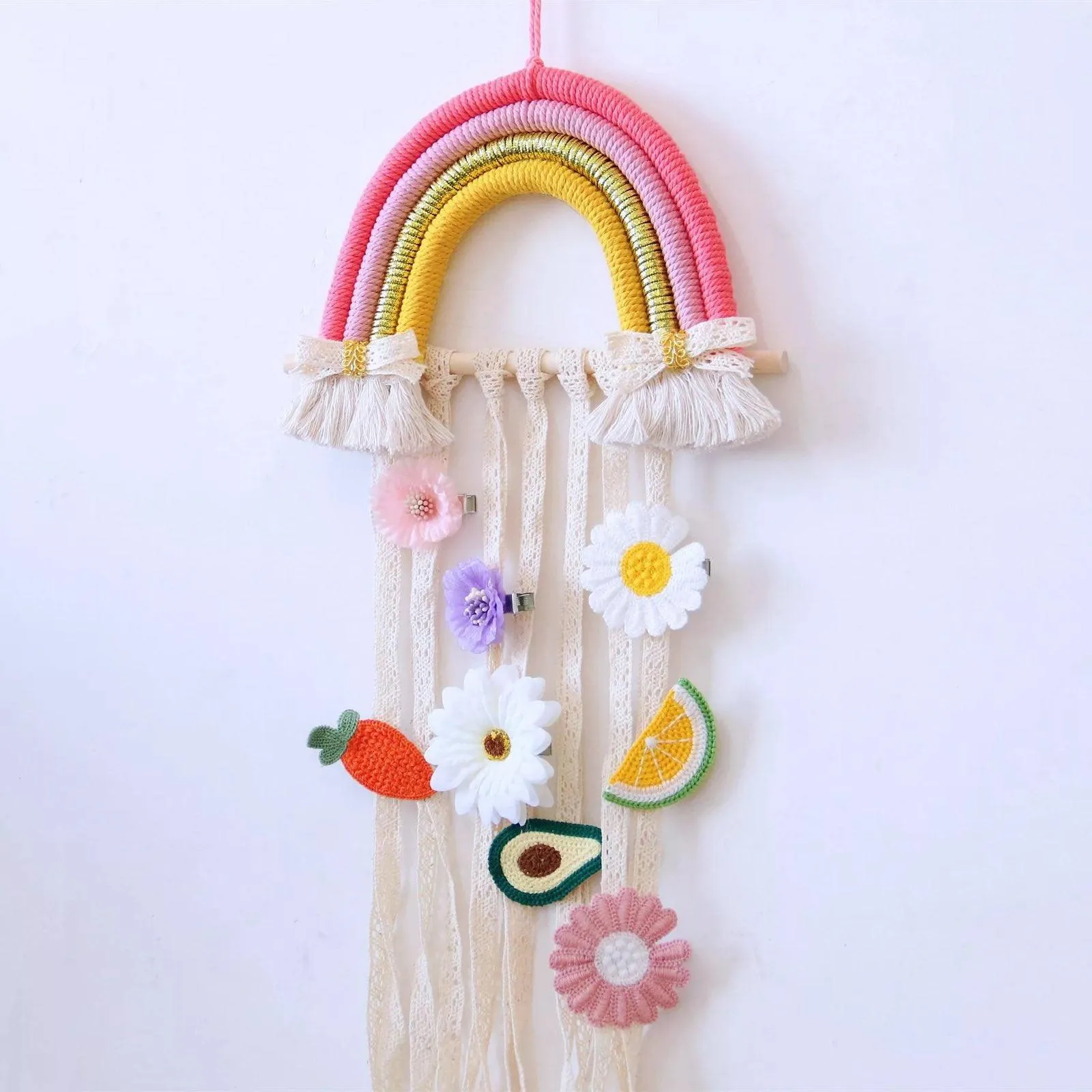 Blooming Wisdom 2 in 1 Hair Clip Holder and Room Decor