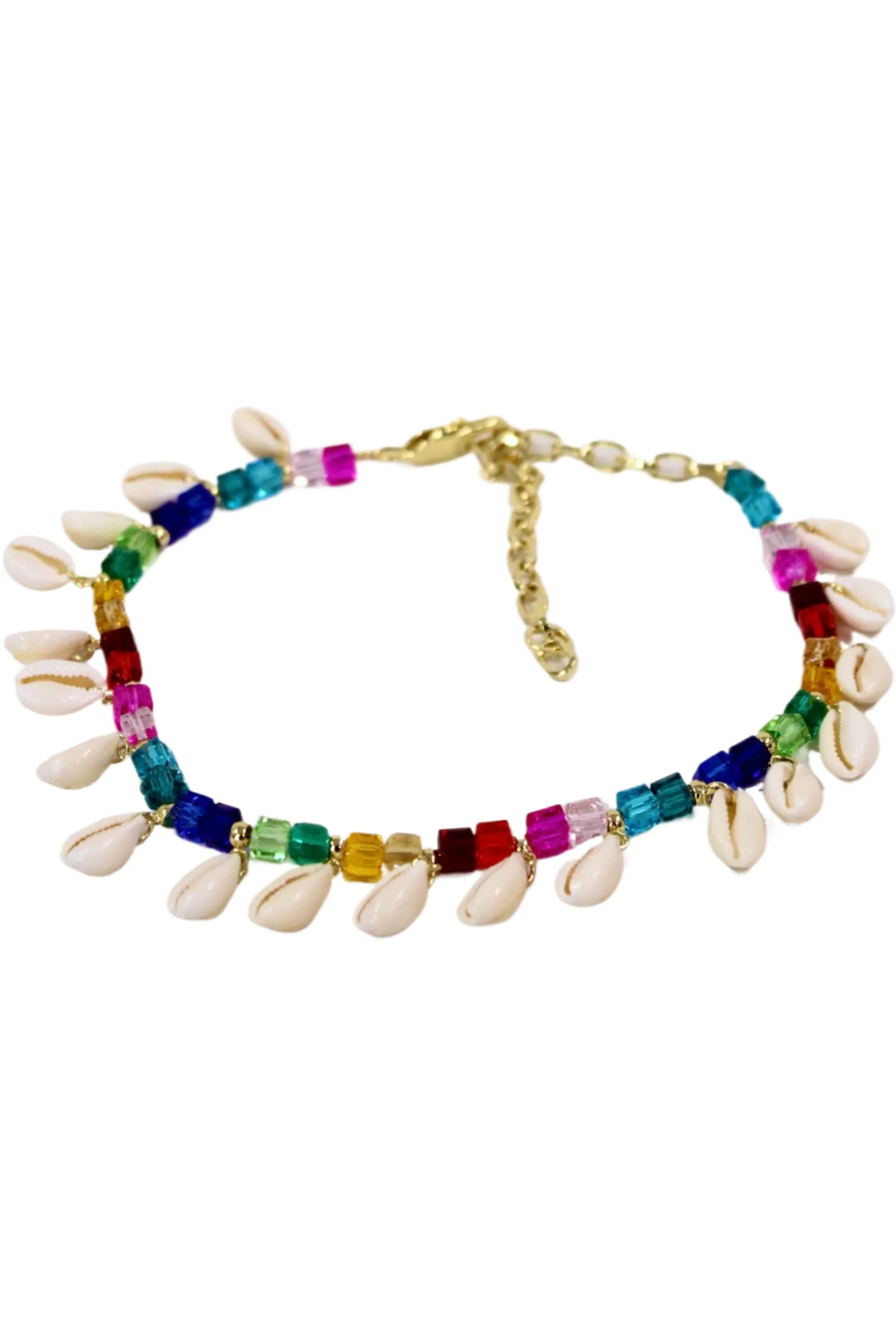 Bon Bon Whims - Beaded Shell Choker