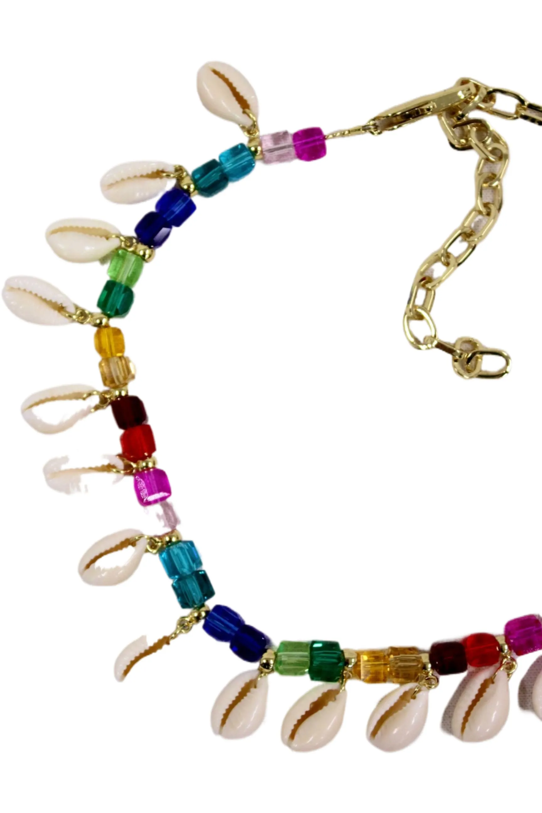 Bon Bon Whims - Beaded Shell Choker