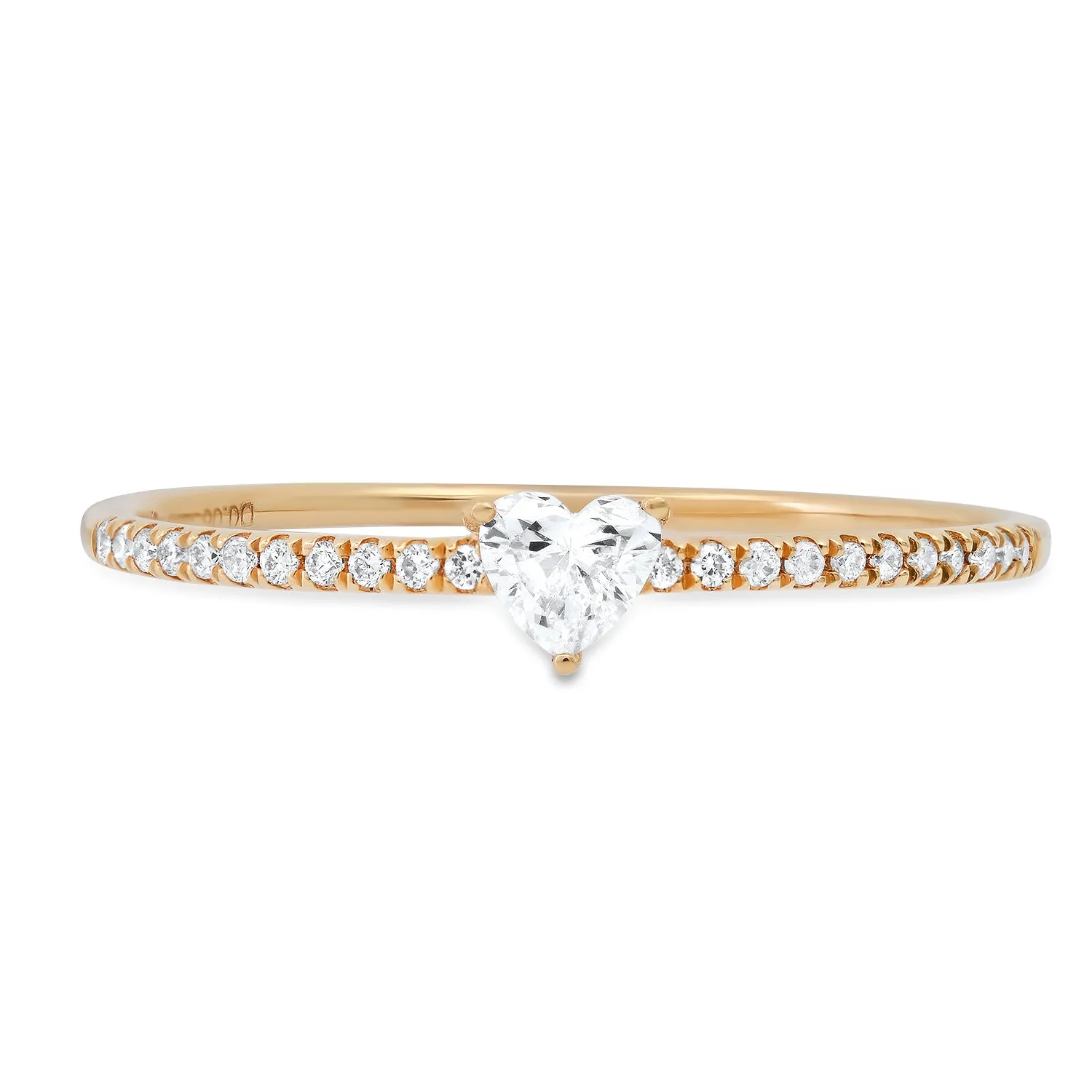 Diamond Shapes Stacking Rings