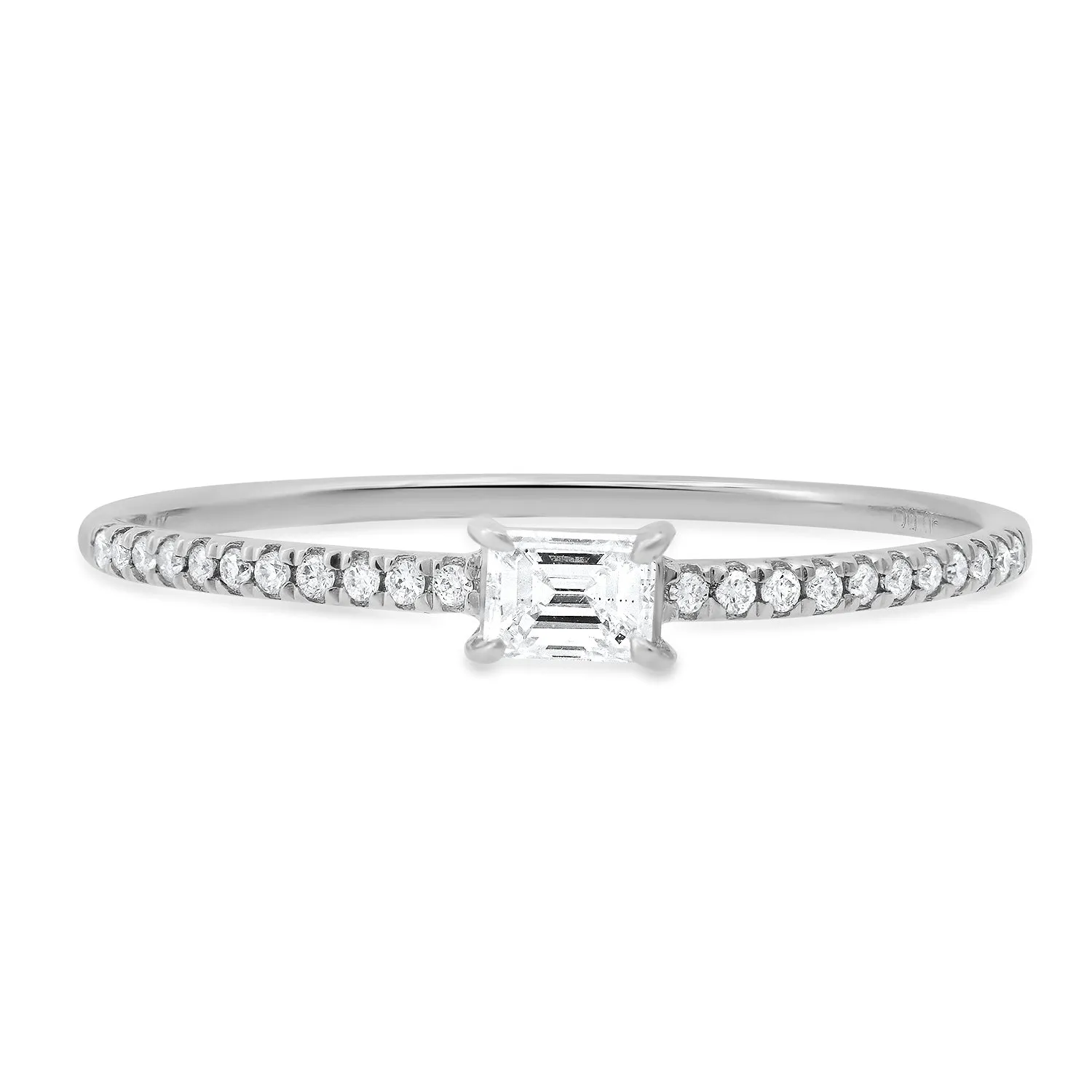 Diamond Shapes Stacking Rings