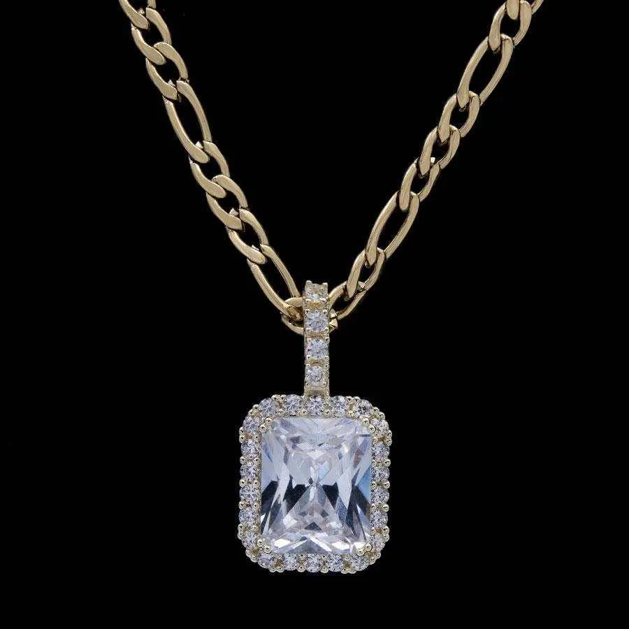 Diamond Stone Pendant