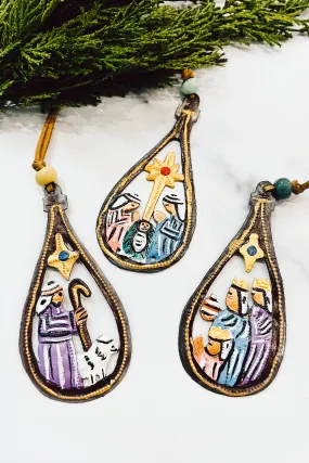 Drop Nativity Ornament