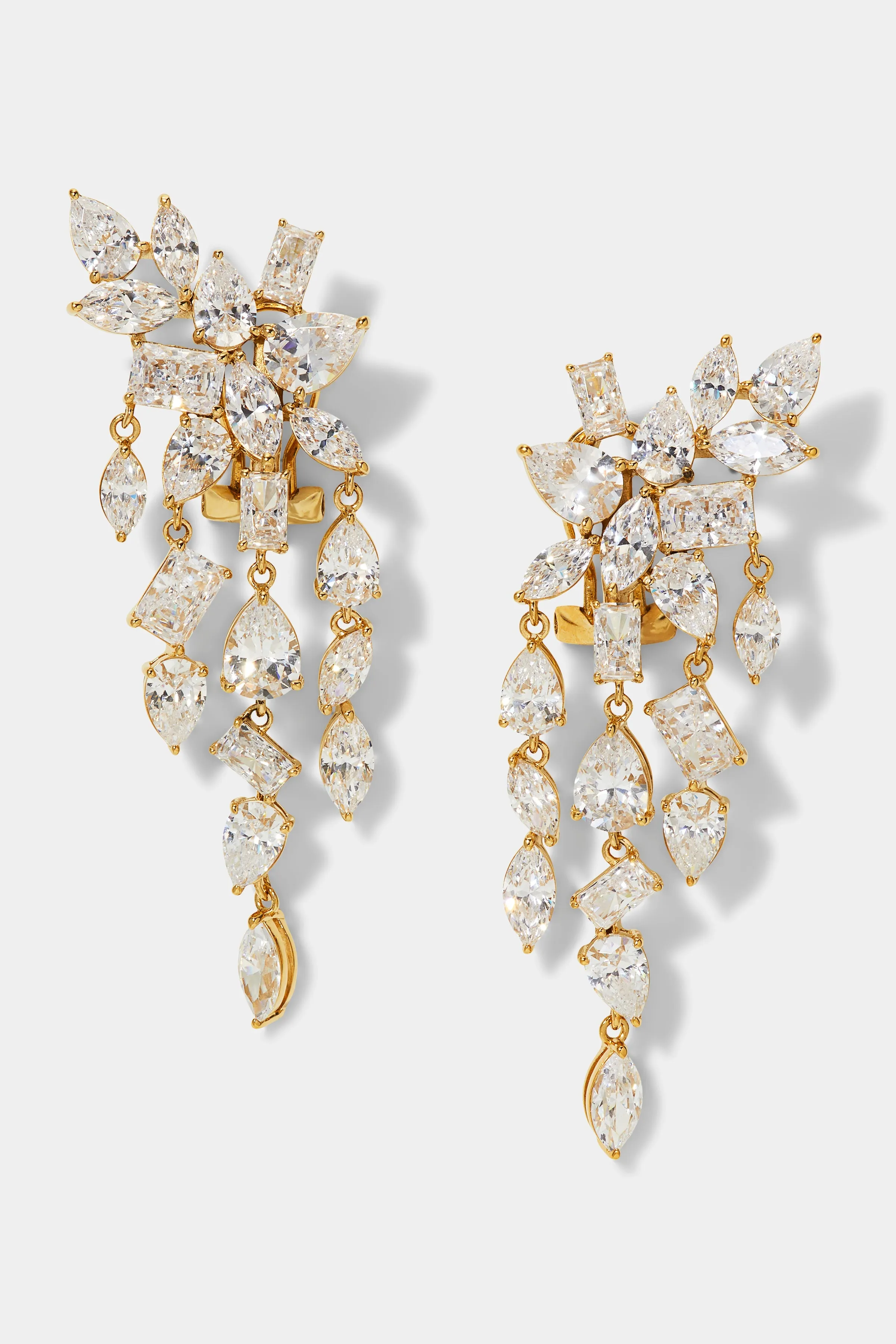 EARRINGS GALORE CLUSTER CHANDELIER EARRINGS