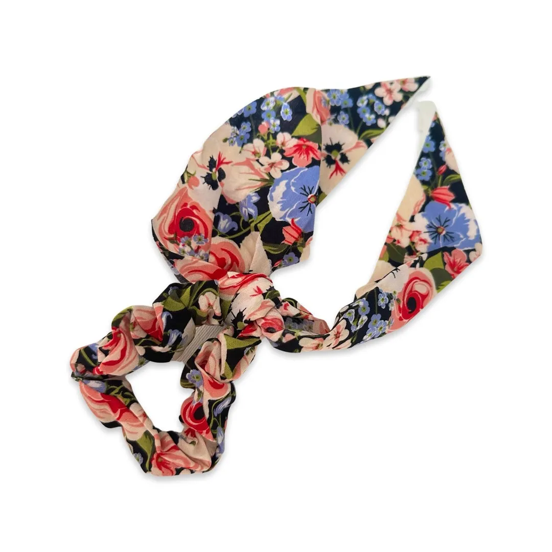 Flower Hair Scrunchie