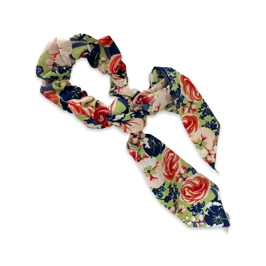 Flower Hair Scrunchie