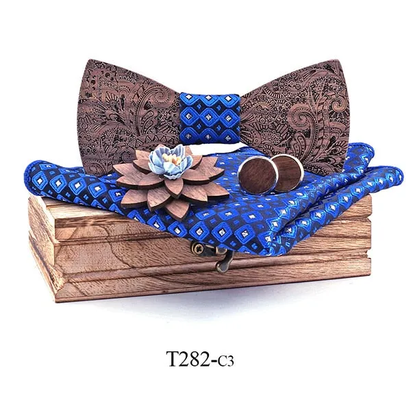 Fortitude Wooden Bow Tie