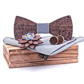 Fortitude Wooden Bow Tie