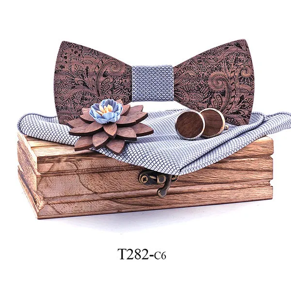 Fortitude Wooden Bow Tie