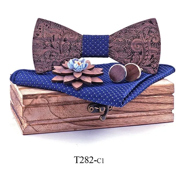 Fortitude Wooden Bow Tie