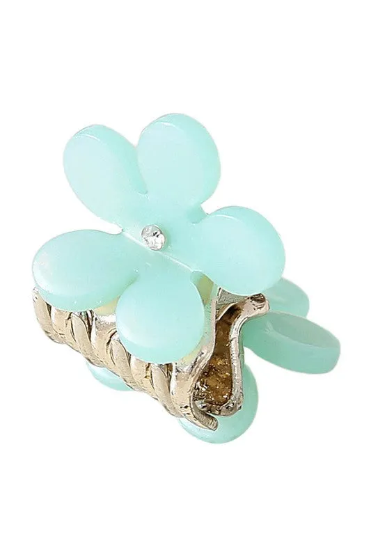 Friends Forever 6PCS Flower Mini Hair Clip Set