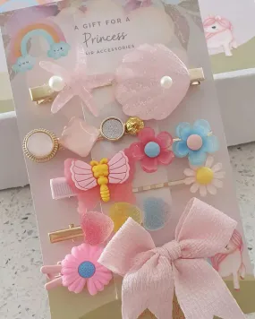 H9 Children's Hair Clip Set