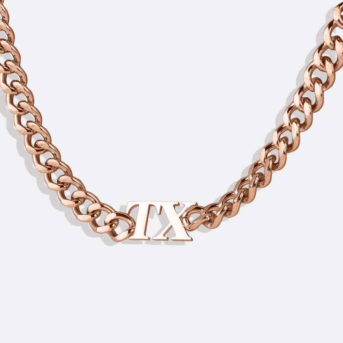 Initial Choker Necklace