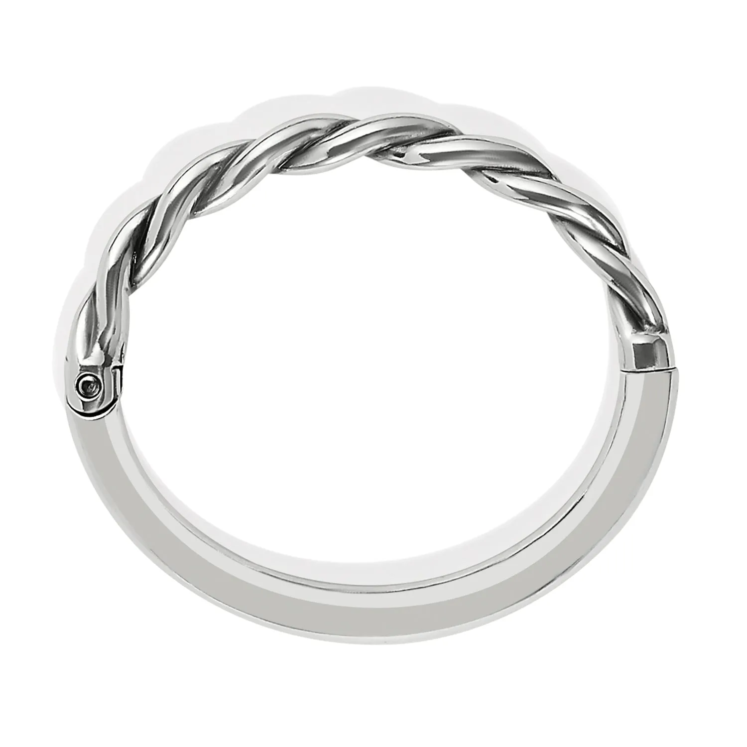 Interlok Twist Hinged Bangle