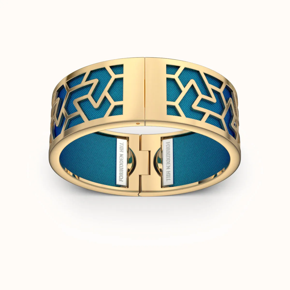 Iskandar Bangle - Peacock Green