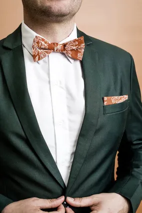 Kangaroo Burnt Orange Bow Tie