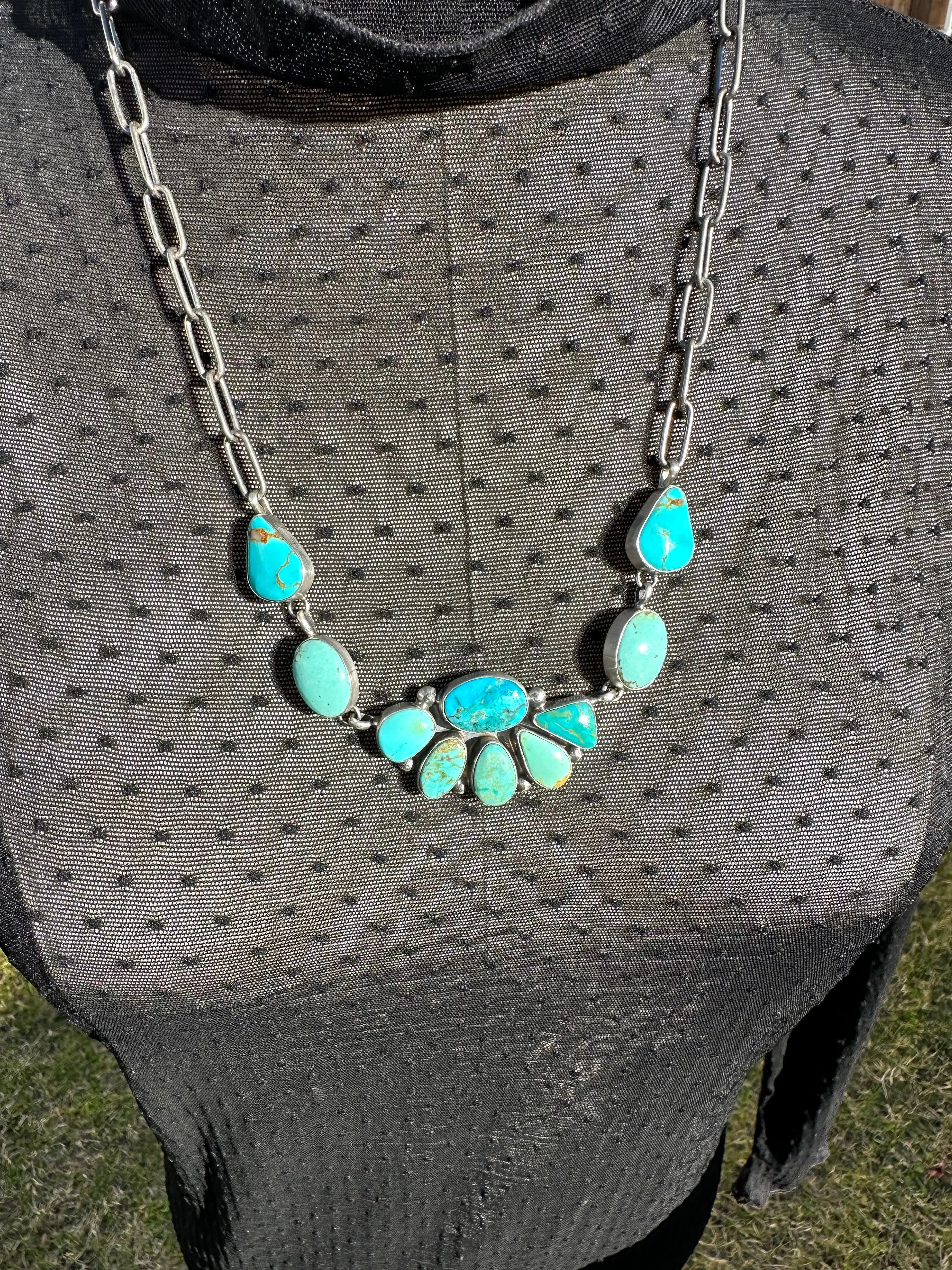 Kingman Turquoise Necklace