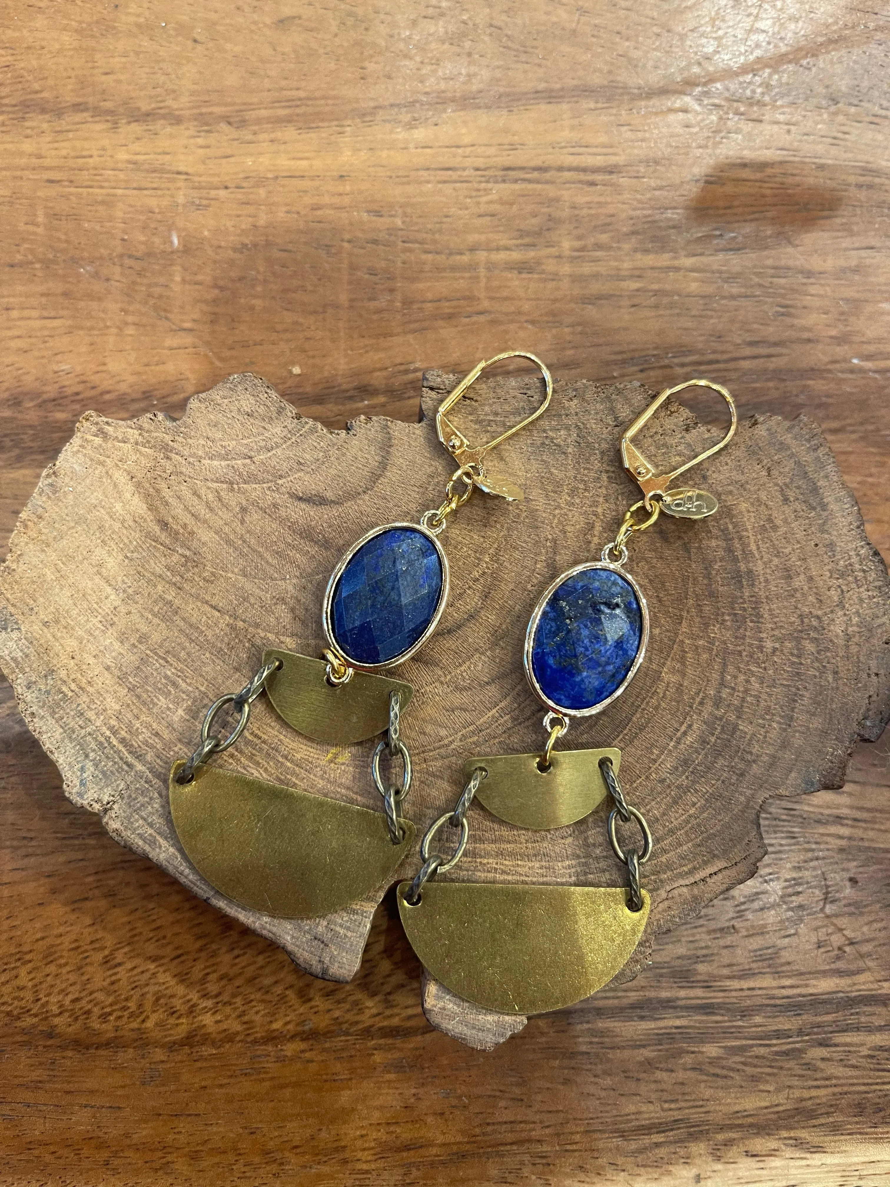 Lapis Drop Earrings