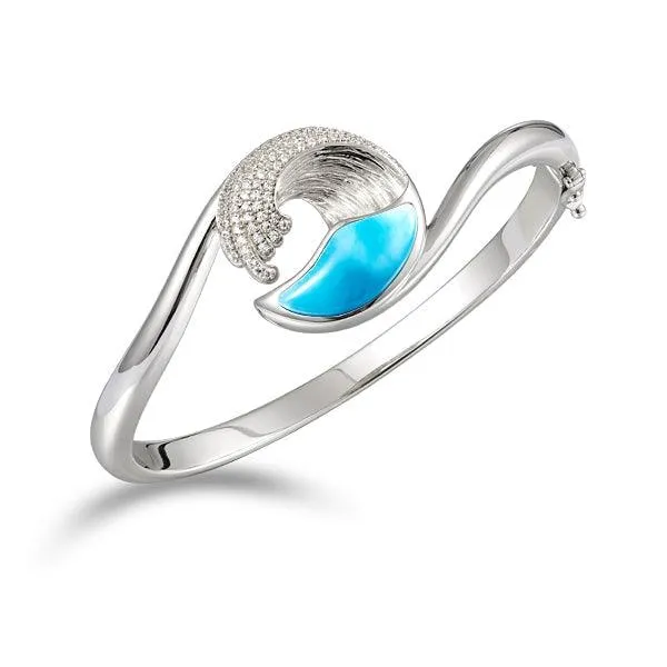 Larimar Ocean Wave Kai Bangle