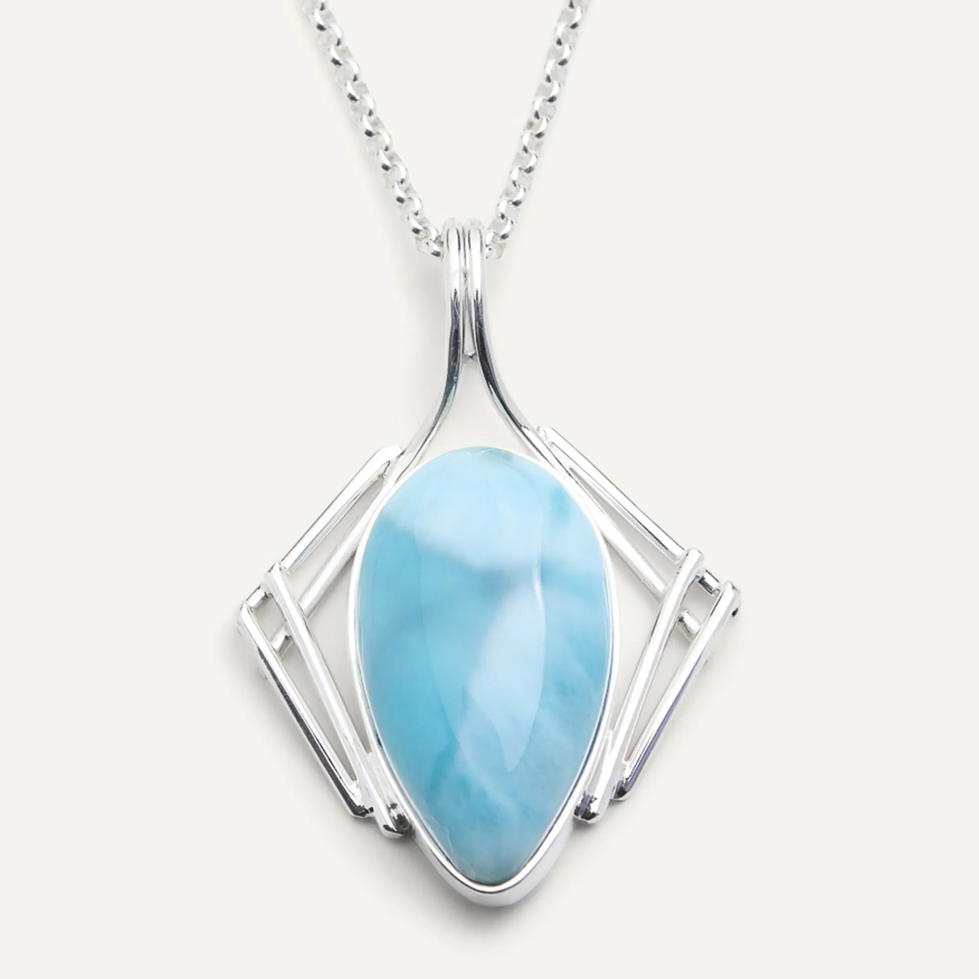 Larimar Pendant Angela