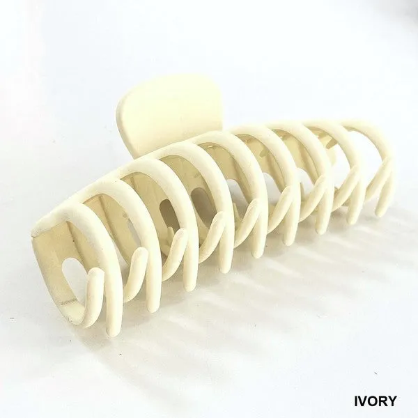 Lia Claw Hair Clip - Ivory