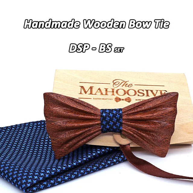 Manhattan Wood Bow Tie