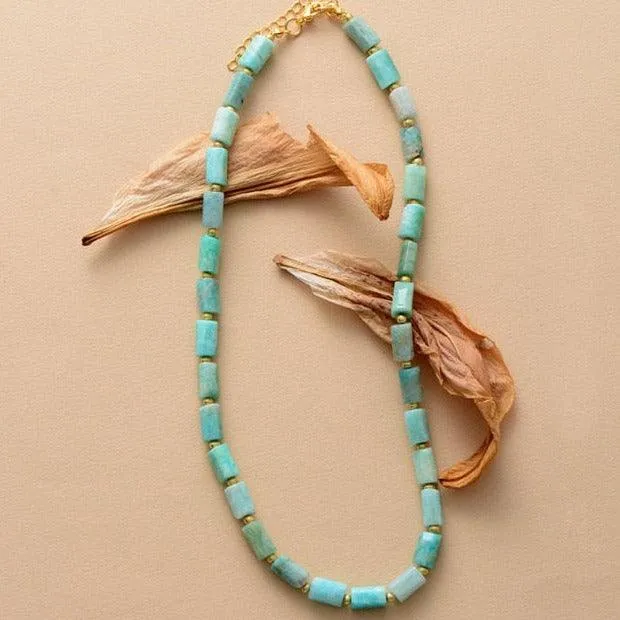 Maranirra Amazonite Choker Necklace