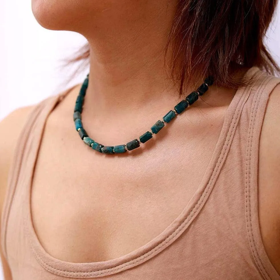 Maranirra Amazonite Choker Necklace