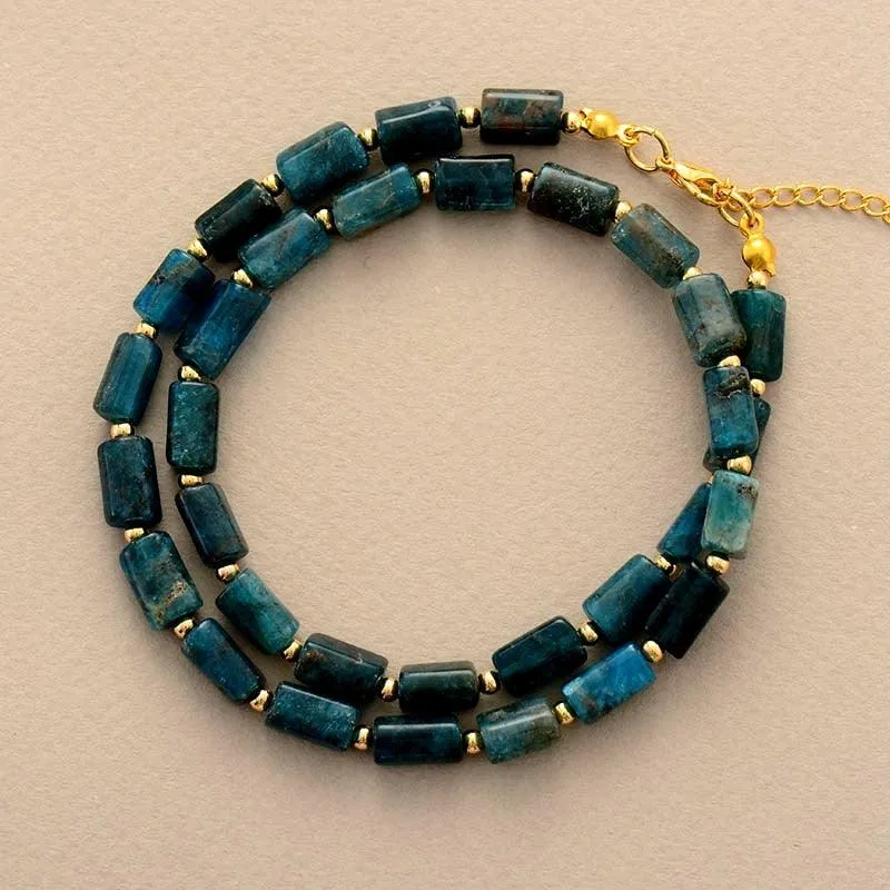 Maranirra Blue Apatite Choker Necklace