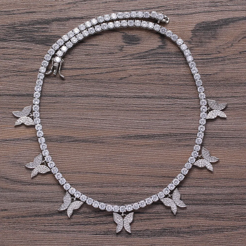 MEGHAN BUTTERFLY CHOKER Necklace