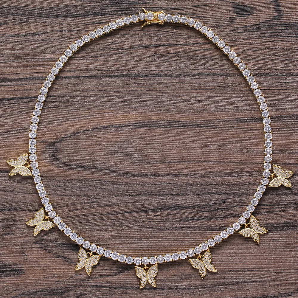 MEGHAN BUTTERFLY CHOKER Necklace