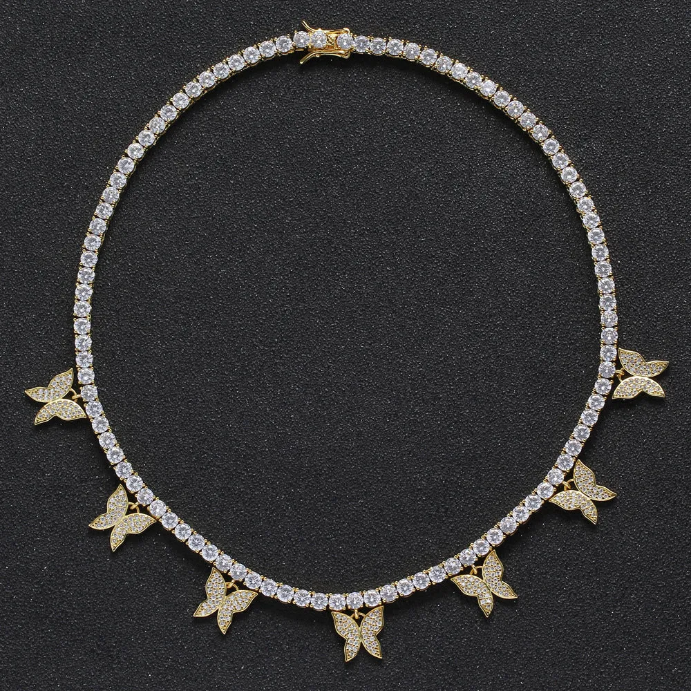 MEGHAN BUTTERFLY CHOKER Necklace