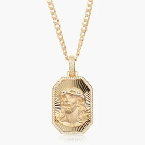 Men's Jesus Pendant