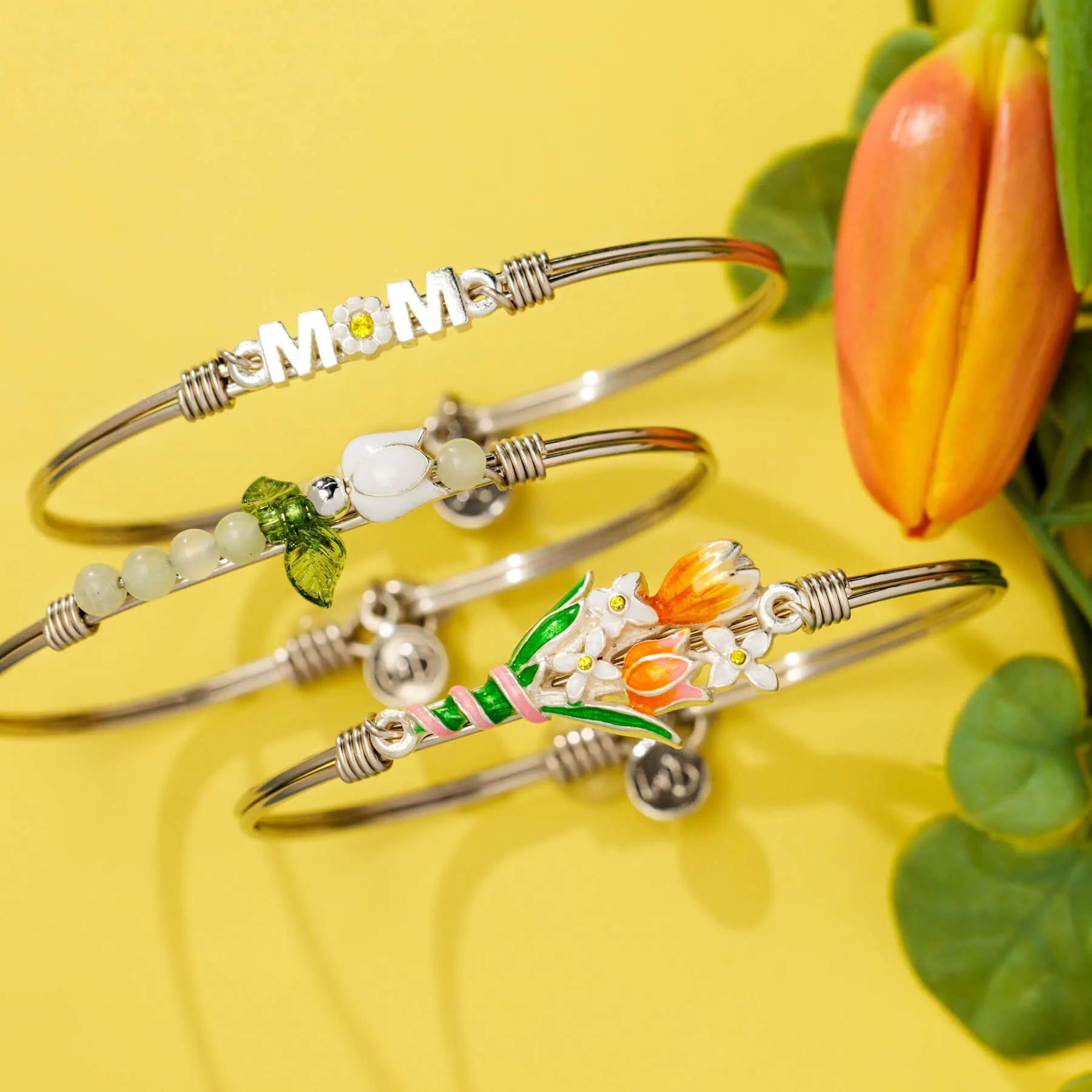 Mom Bangle Bracelet