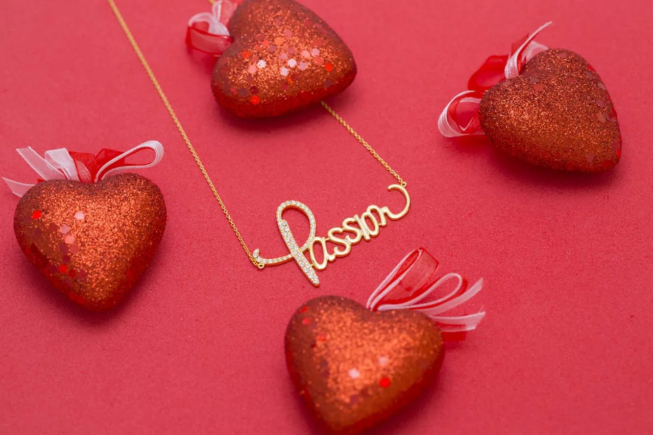 Passion Nameplate Necklace