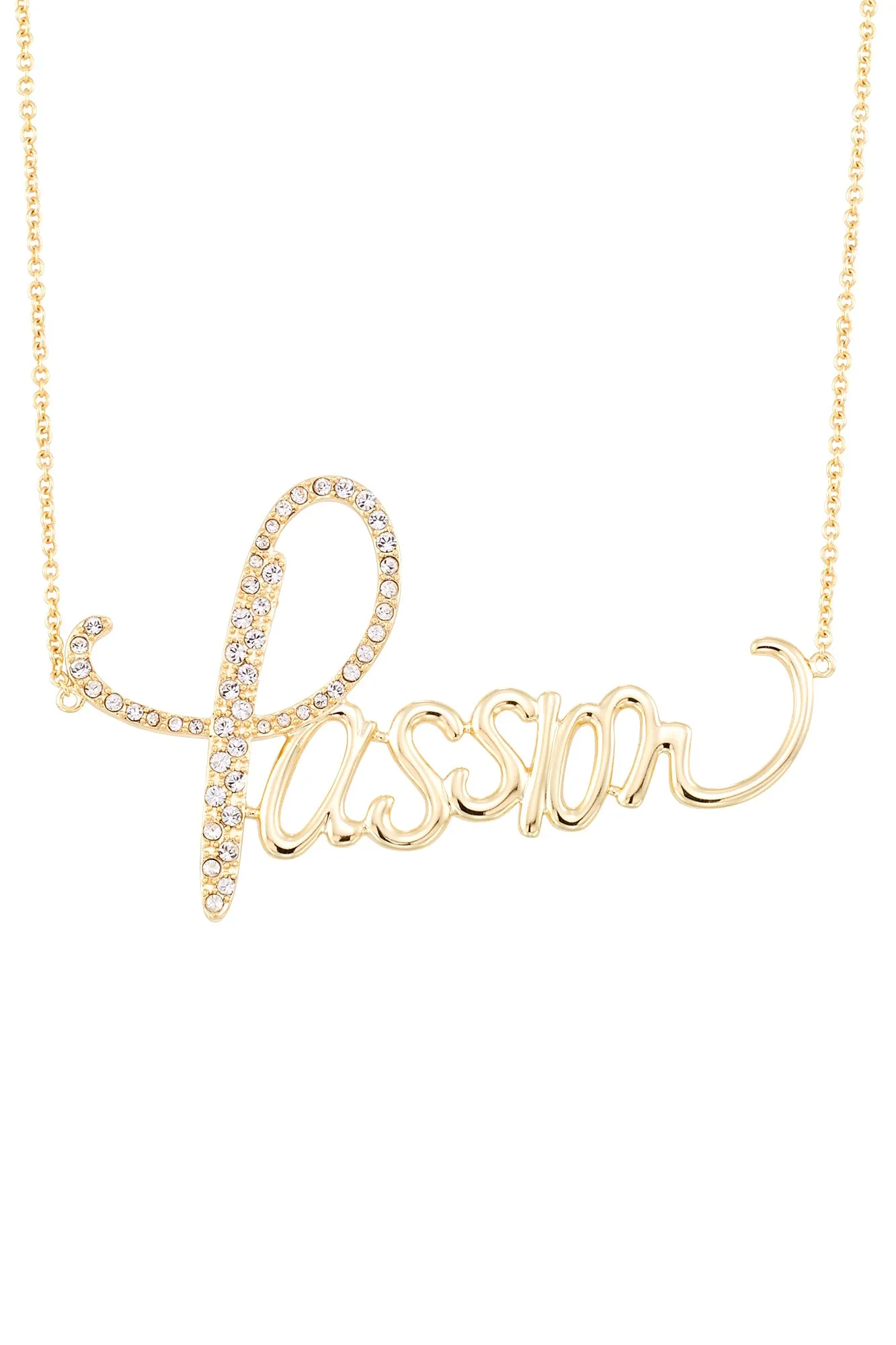 Passion Nameplate Necklace